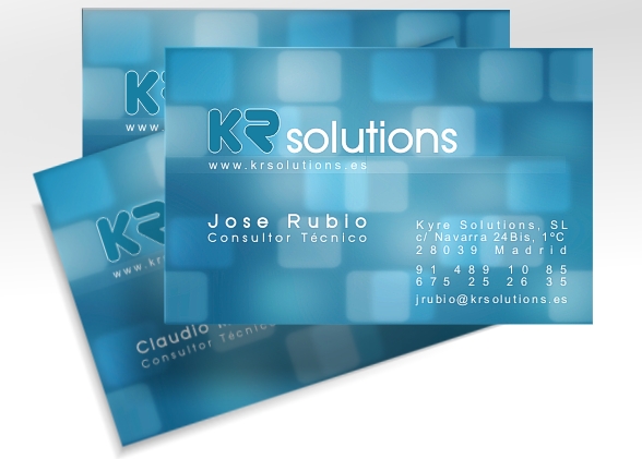 Tarjeta de visita - KR Solutions